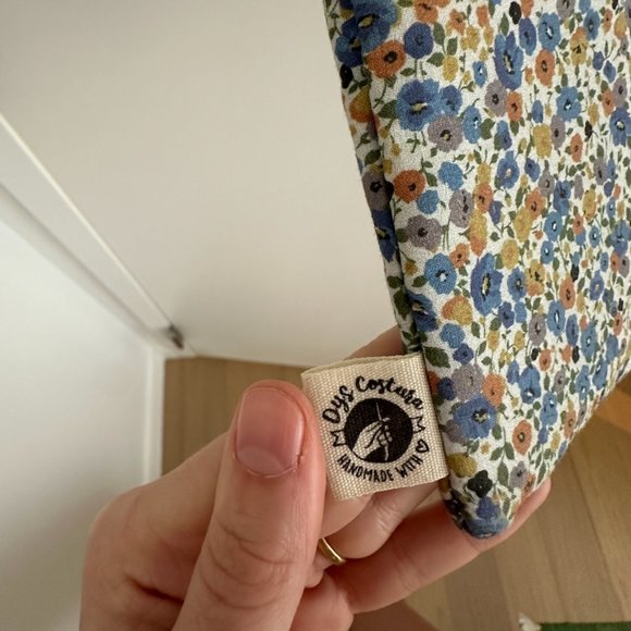 small liberty print cross body bag. handmade - Picture 3 of 5